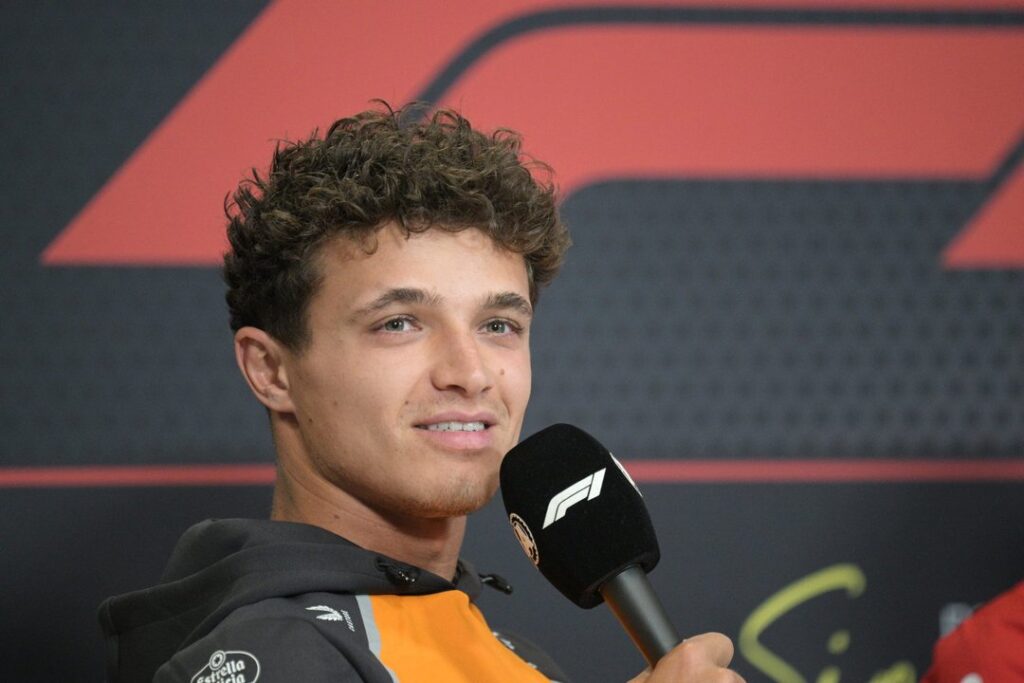 Norris se disculpó por sus dichos sobre Colapinto. Foto: Xinhua