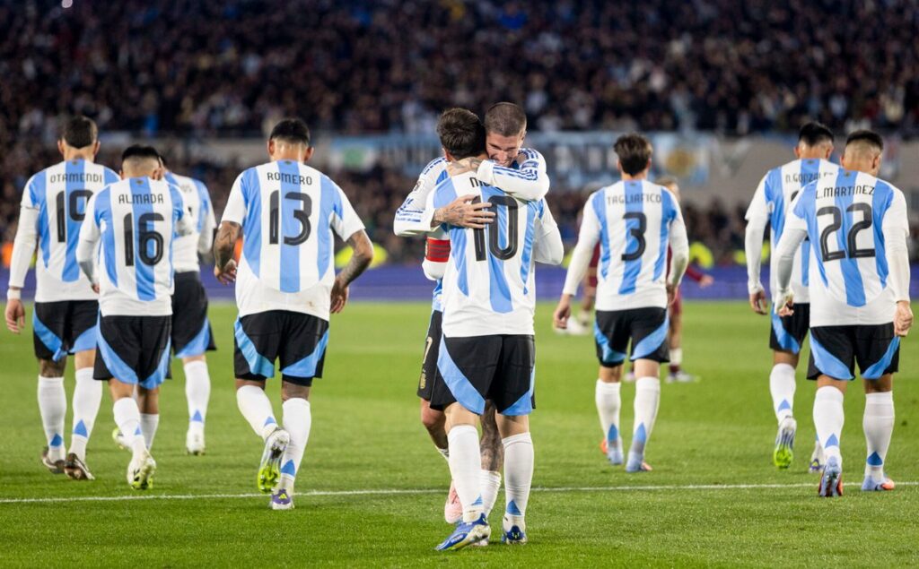 La Argentina lleva nueve años sin perder contra Bolivia. Foto: Agencia NA (Damián Dopacio)