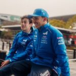 Franco Colapinto y Pierre Gasly. Foto: Agencia NA (@AlpineF1Team)