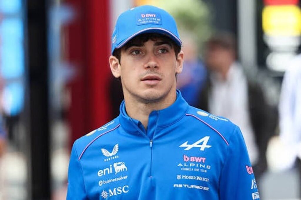 Franco Colapinto anticipó el GP de Bahréin. Fotografía: Agencia NA (@alpinef1team)