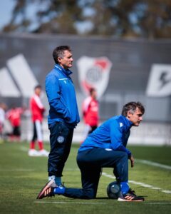 River se impuso 3 a 2 ante Vélez en Ezeiza. Foto: Agencia NA (@velez).