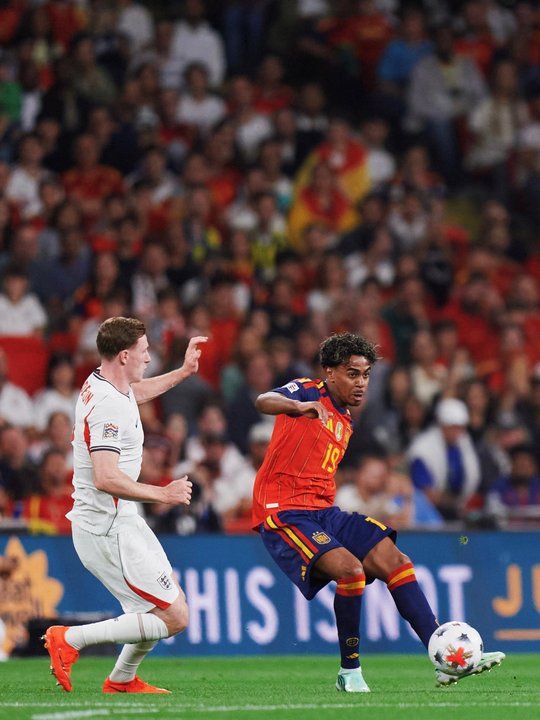 España derroto a Inglaterra Foto: Agencia NA (@seleccionespañola)