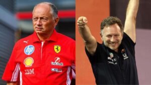Vasseur cuestionó la postulación de Horner a Ferrari. Foto: Agencia NA (Redes).