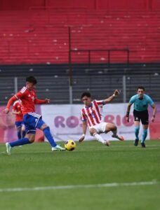 Paraguay vs. Chile. Foto: Agencia NA (Redes).