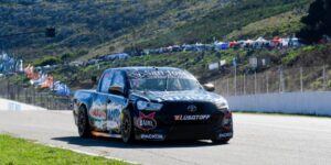 El piloto Hernán Palazzo se quedó con la final del TC Pick Up en Balcarce. Foto: Agencia NA (Prensa ACTC)