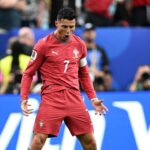Cristiano Ronaldo festejando su gol en el Mundial. Foto: Agencia NA (Xinhua)