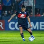 Nahuel Banegas, en los 16avos de final de la Copa Sudamericana. Foto: Agencia NA (@banegasnahu3).